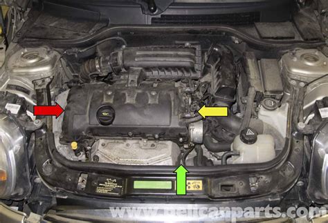 This tech article shows you how to remove the front bumper on MINI R56 models. . R56 mini cooper vacuum leak